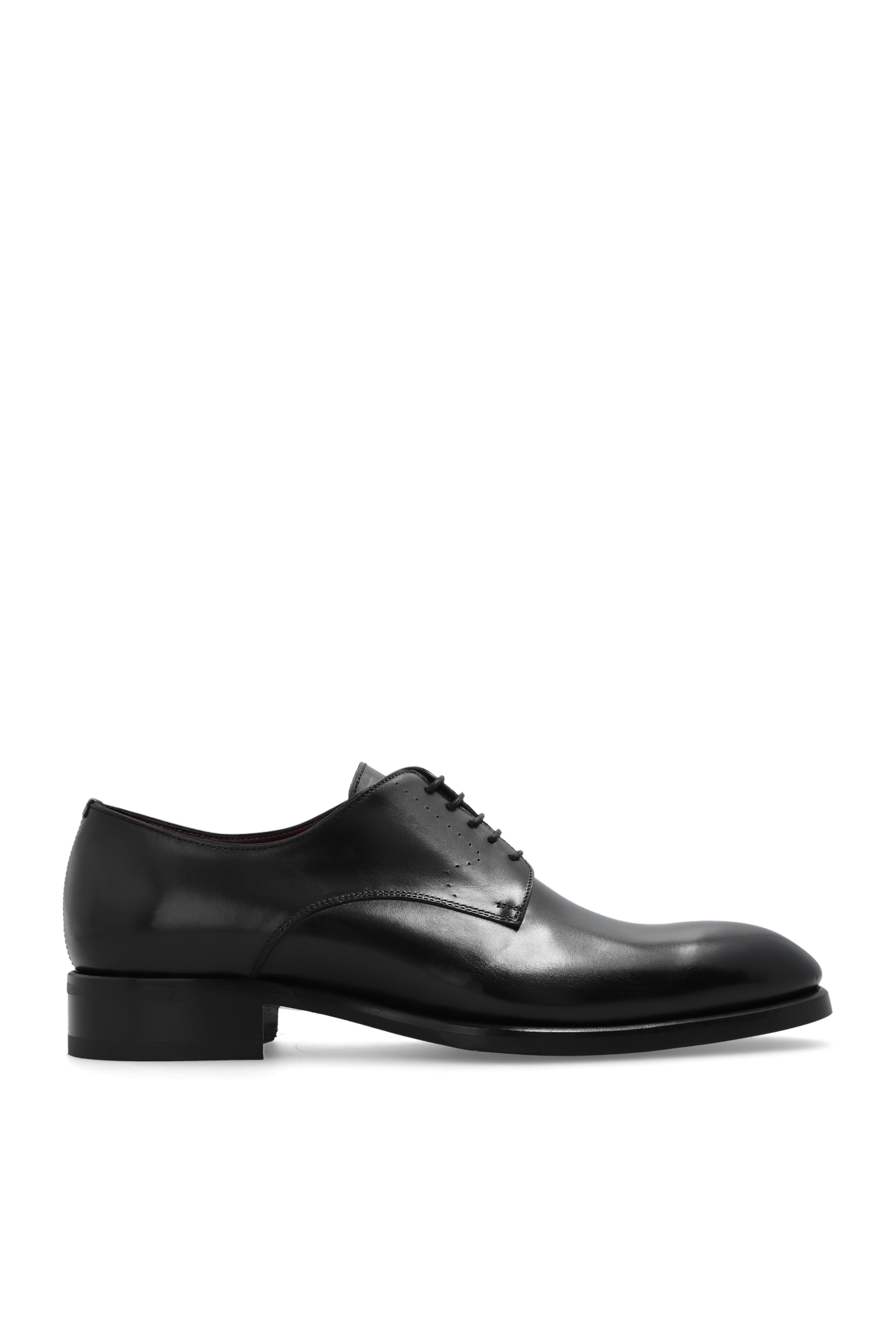 IetpShops Germany Aperlai fall 16 shoe Black Leather shoes Brioni